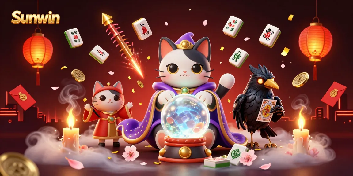 Engage with Sunwin through thrilling 3D casino games featuring mystical characters and vibrant elements.