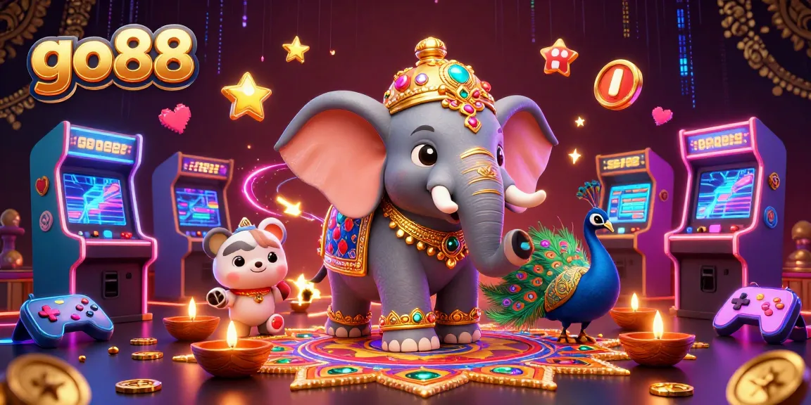 Experience the vibrant excitement of go88 casino with colorful characters and thrilling game elements!