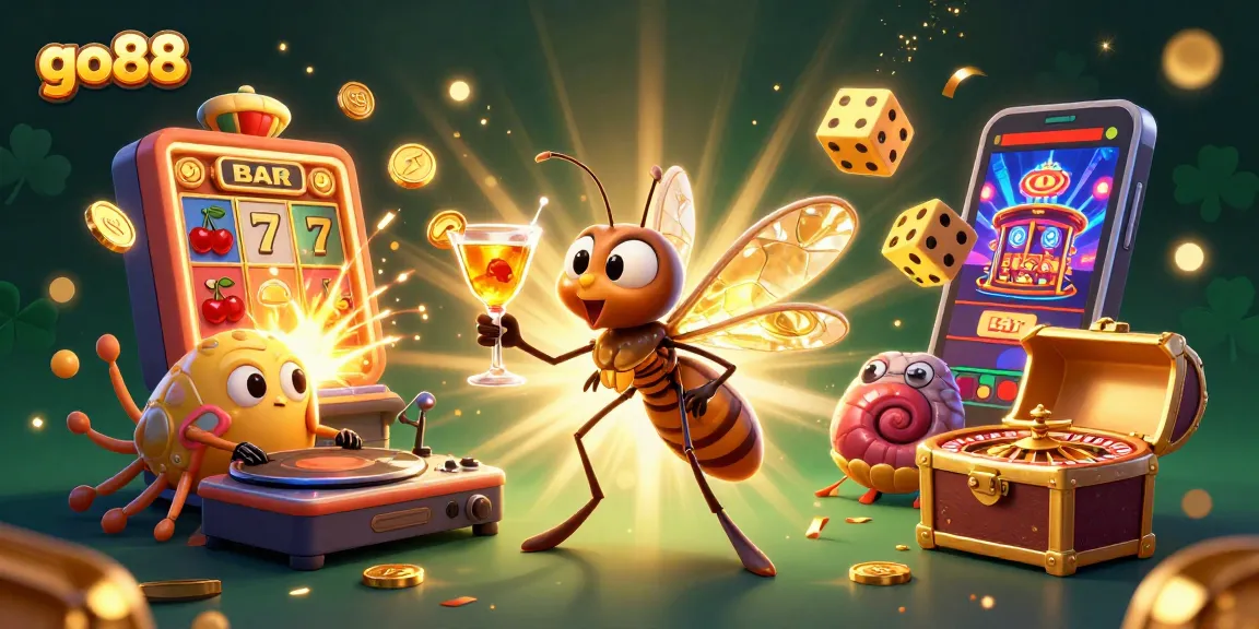 Experience thrilling gaming at go88 with lively characters, golden roulette, and jackpot excitement.